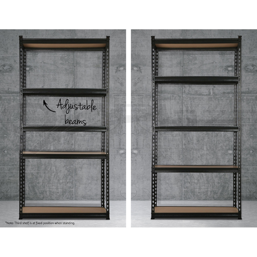 Giantz Garage Shelving 1.5/1.8/2/2.4M Warehouse Rack Racking Storage shelves - Picture 15 of 137