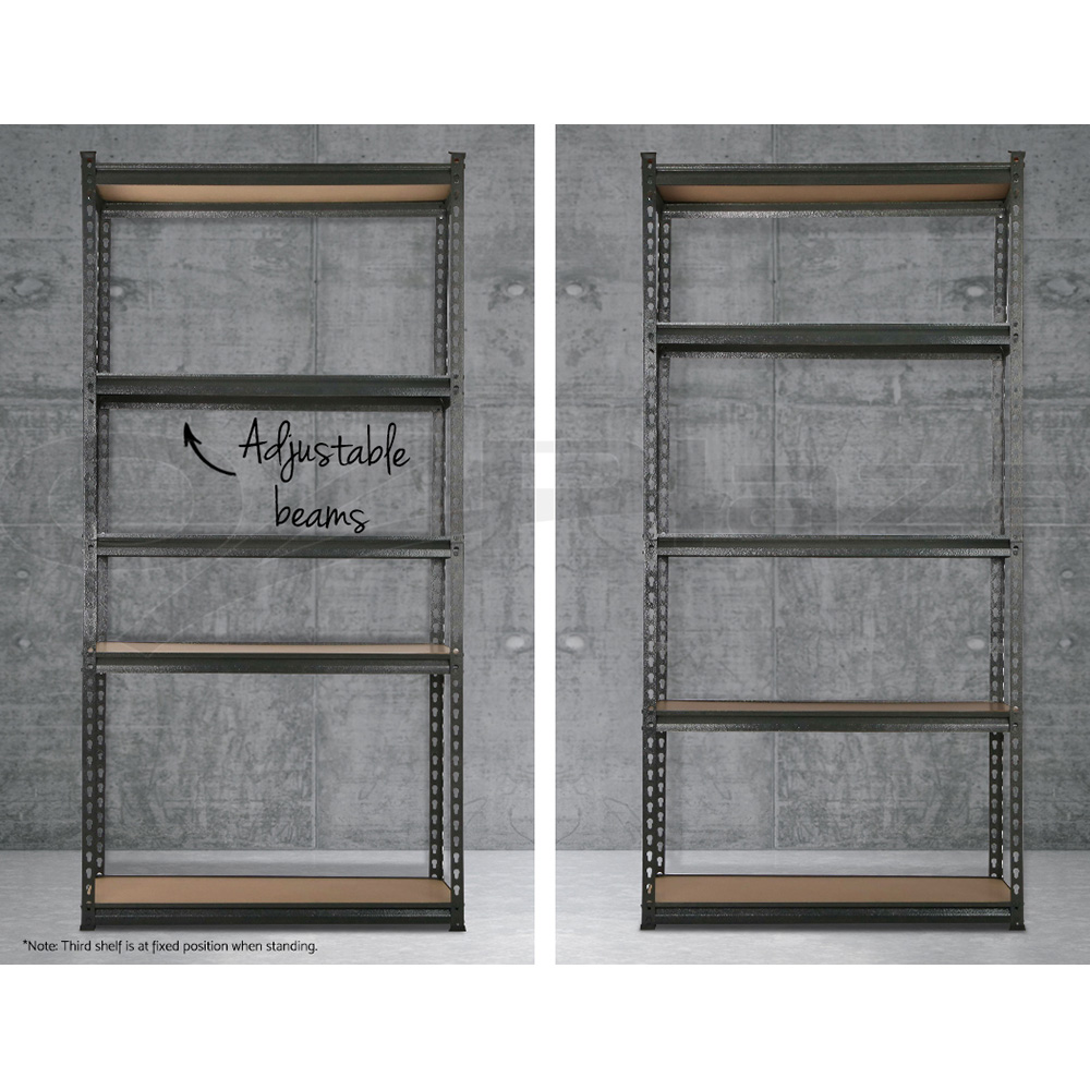Giantz Garage Shelving 1.5/1.8/2/2.4M Warehouse Rack Racking Storage shelves - Picture 51 of 137