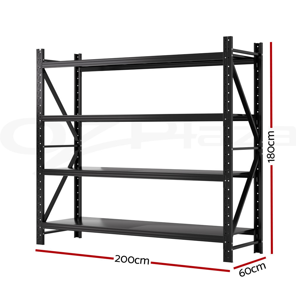 Giantz Garage Shelving 1.5/1.8/2/2.4M Warehouse Rack Racking Storage shelves - Picture 57 of 137