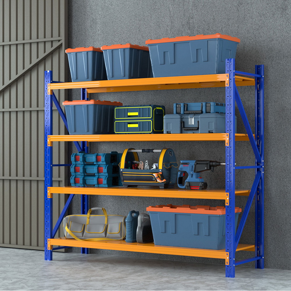 Giantz Garage Shelving 1.5/1.8/2/2.4M Warehouse Rack Racking Storage shelves - Picture 67 of 137