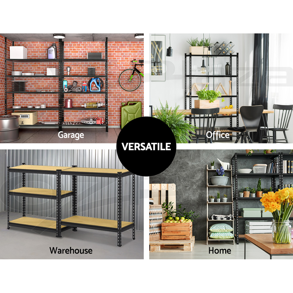 Giantz Garage Shelving 1.5/1.8/2/2.4M Warehouse Rack Racking Storage shelves - Picture 31 of 137
