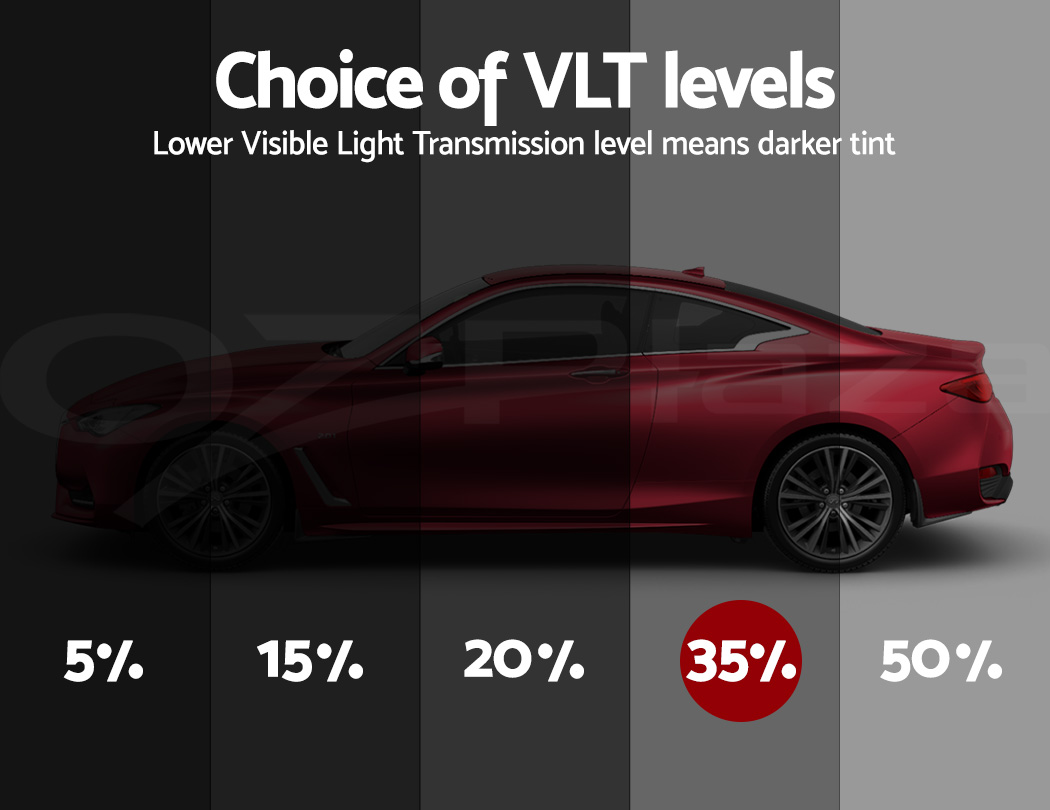 Window Tint Film Black Roll 35 VLT Car Home House 152cm X 30m Tinting Tools Kit eBay