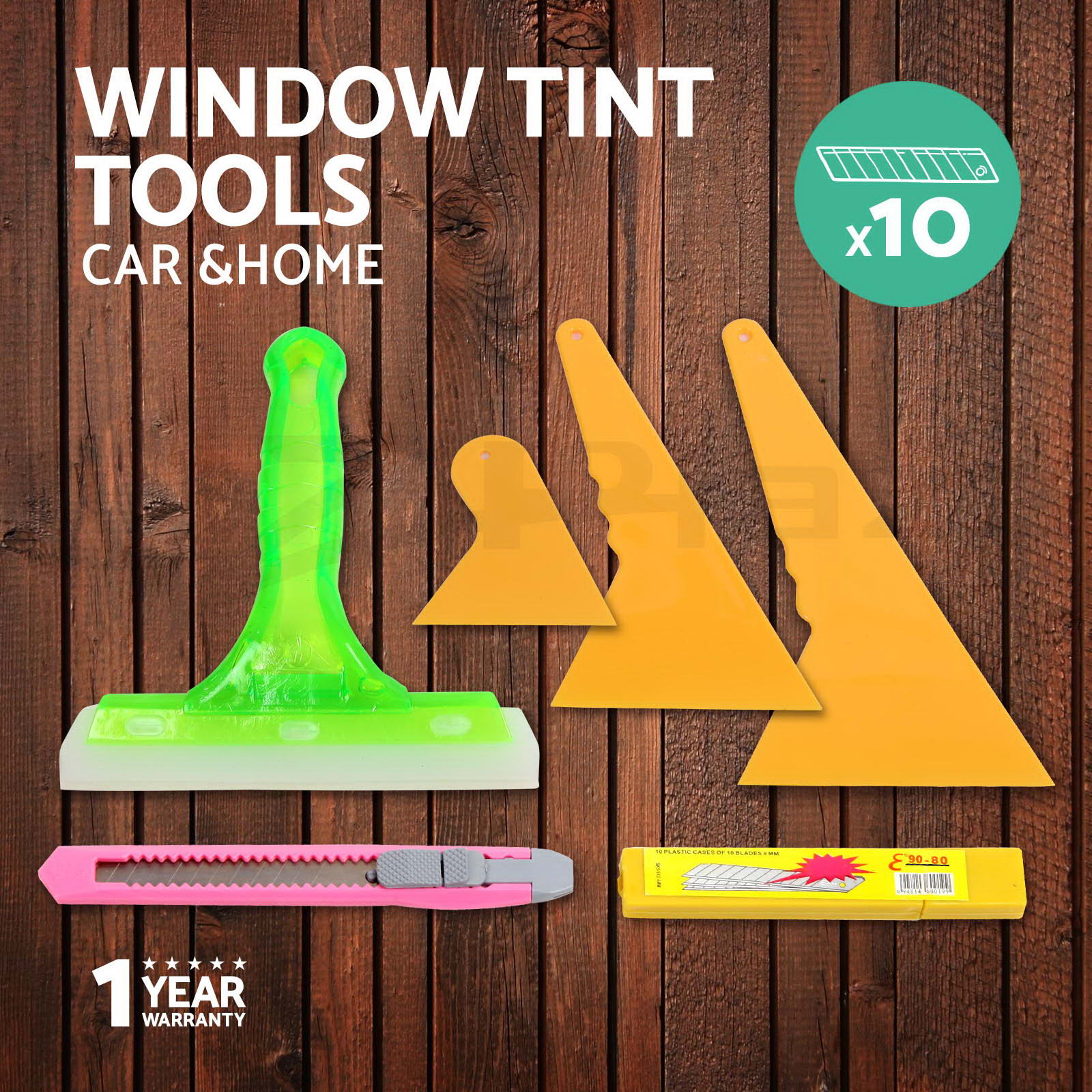 thumbnail 144 - Window Tint Film Black Roll VLT 5% 15% 35% Car Home 76cm X 7m Tinting Tools Kit