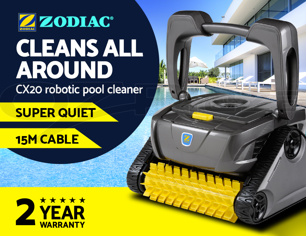 Zodiac CX20 Robotic Pool Cleaner Swimming Floor Climb Wall Automatic Barracuda 9317545017167 eBay