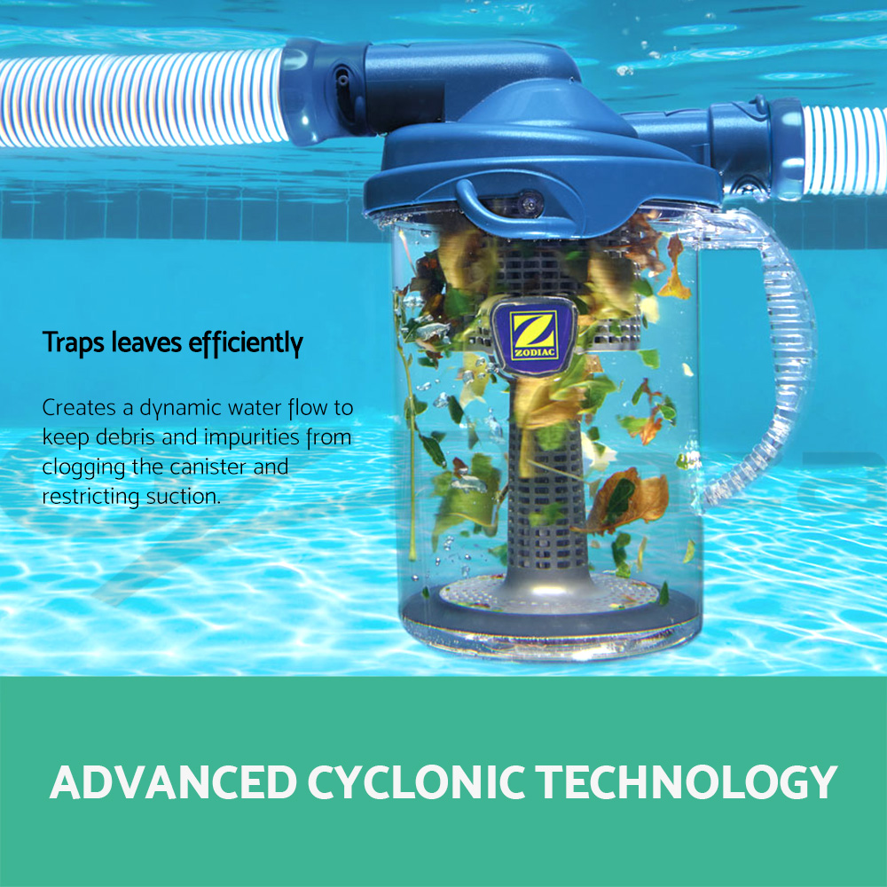 Zodiac Cyclonic Leaf Catcher Canister Suction Vacuum Swimming Pool