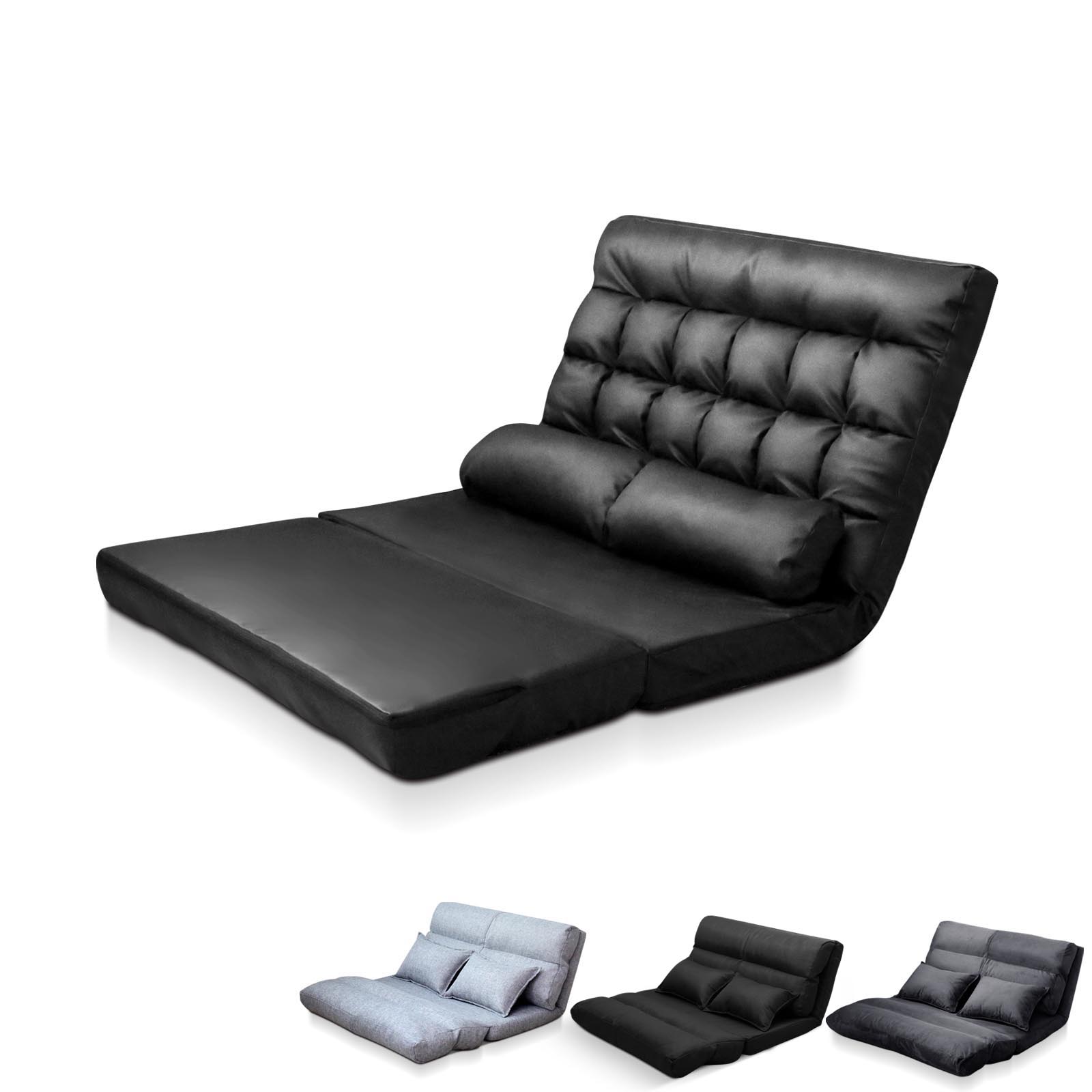Lounge Sofa Bed DOUBLE SIZE Floor Recliner Folding Chaise Chair