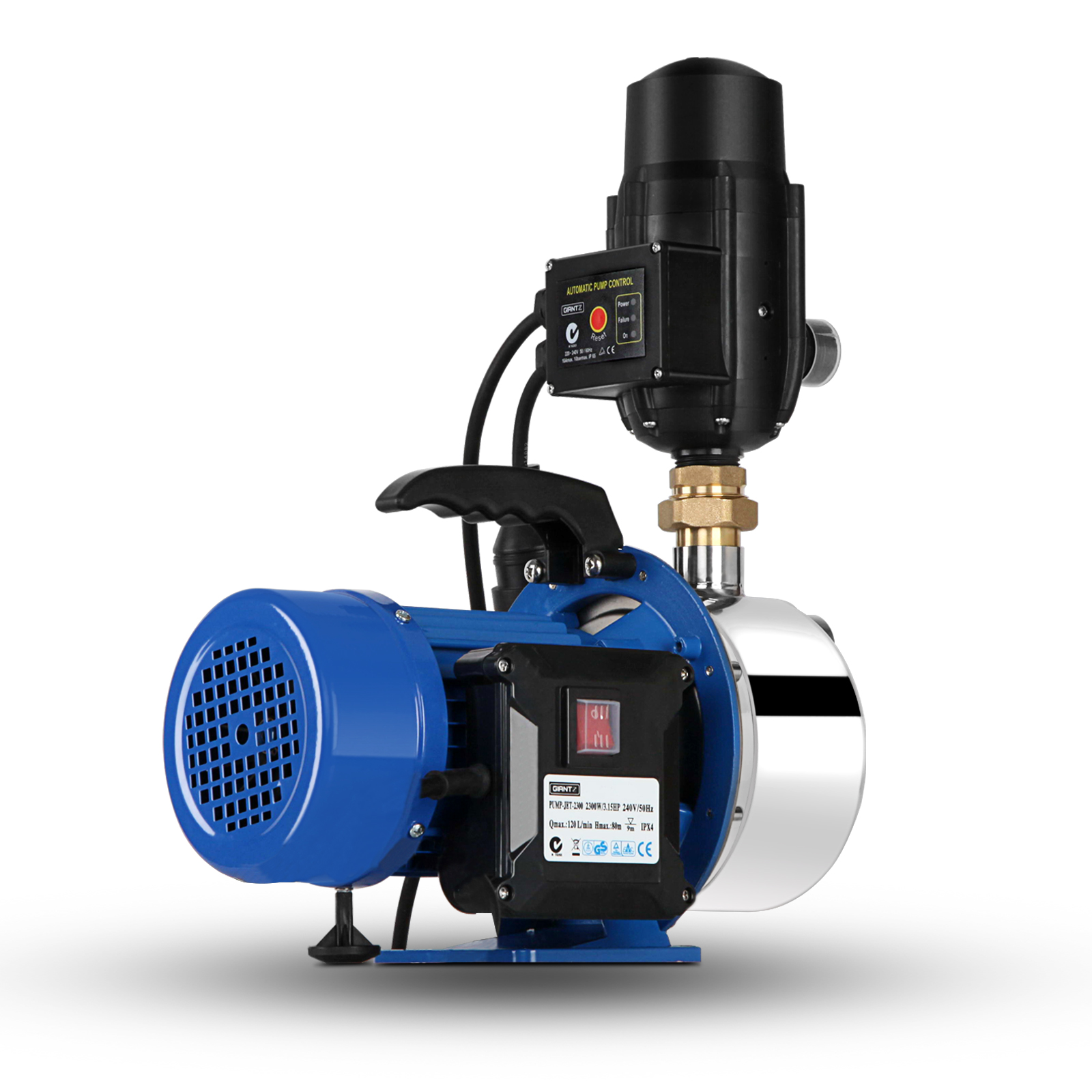 Giantz High Pressure Stage Jet Water Pump Auto Controller 3.15HP