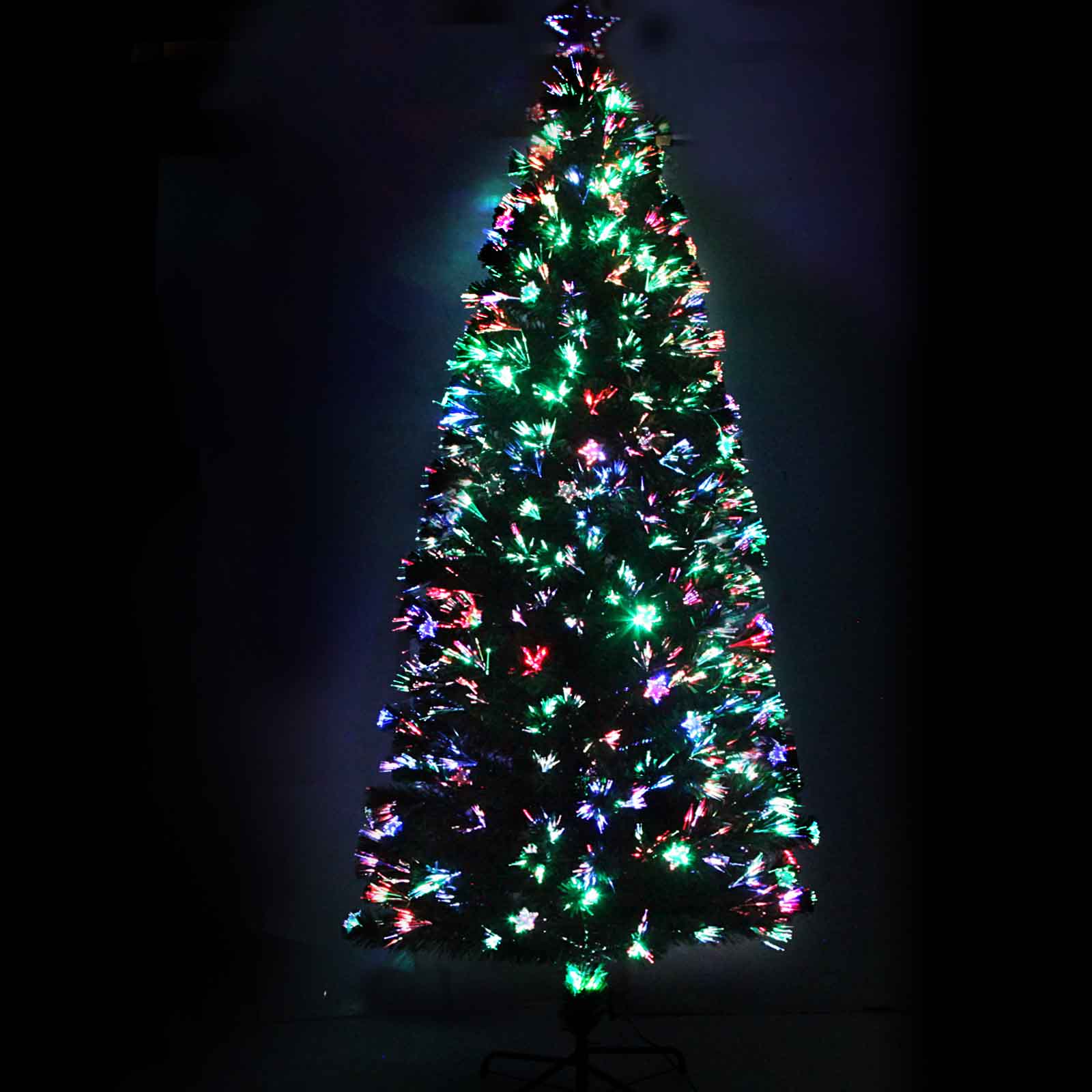 2 4m 8ft led christmas tree xmas tree multi colour lights 2 4m 8ft led christmas tree xmas tree multi colour lights
